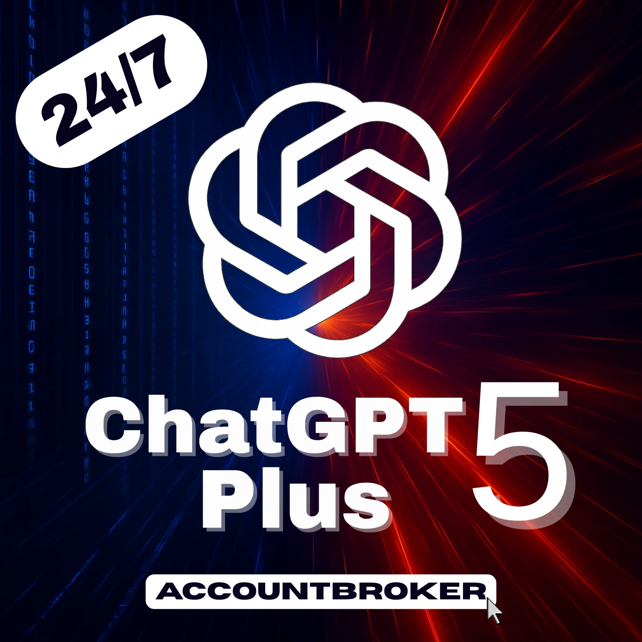 24/7 | ChatGPT 5 PLUS | ПОДПИСКА | (SORA) 1M