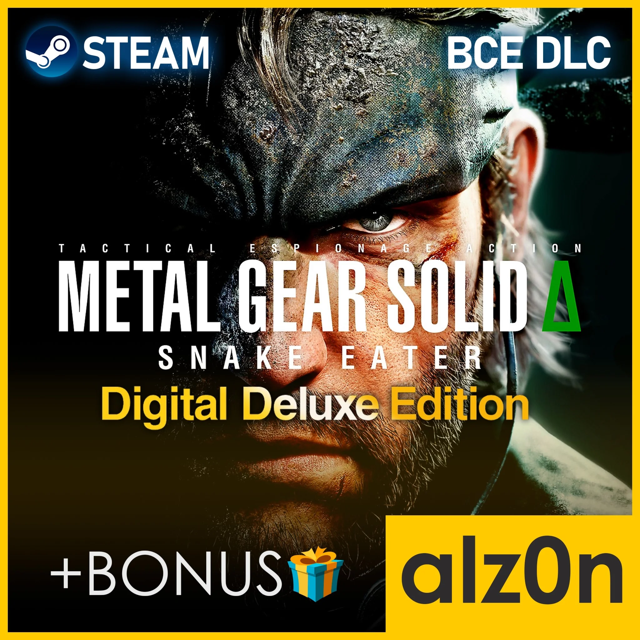 🟥Metal Gear Solid Δ: Snake Eater Deluxe・STEAM・ГАРАНТИЯ