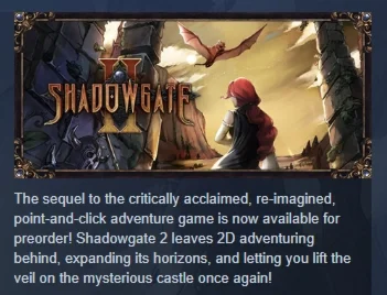 Shadowgate 2 АВТОДОСТАВКА STEAM РОССИЯ