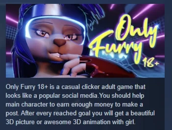 Only Furry 18+ АВТОДОСТАВКА STEAM РОССИЯ