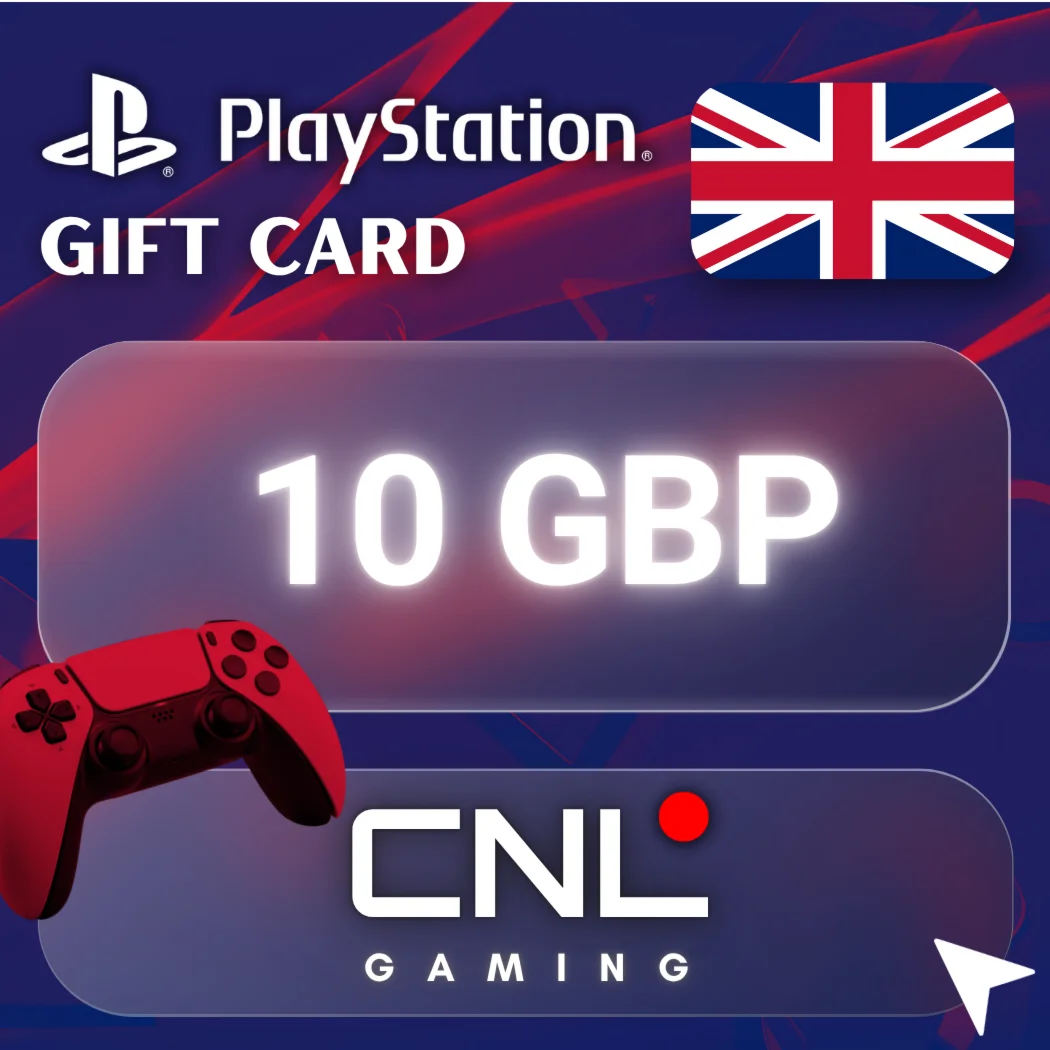 24/7 АВТО | PlayStation 10 GBP (подарочная карта)