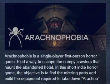 Arachnophobia АВТОДОСТАВКА STEAM GIFT РОССИЯ
