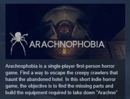 Arachnophobia АВТОДОСТАВКА STEAM GIFT РОССИЯ