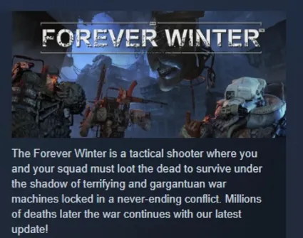 The Forever Winter АВТОДОСТАВКА STEAM РОССИЯ