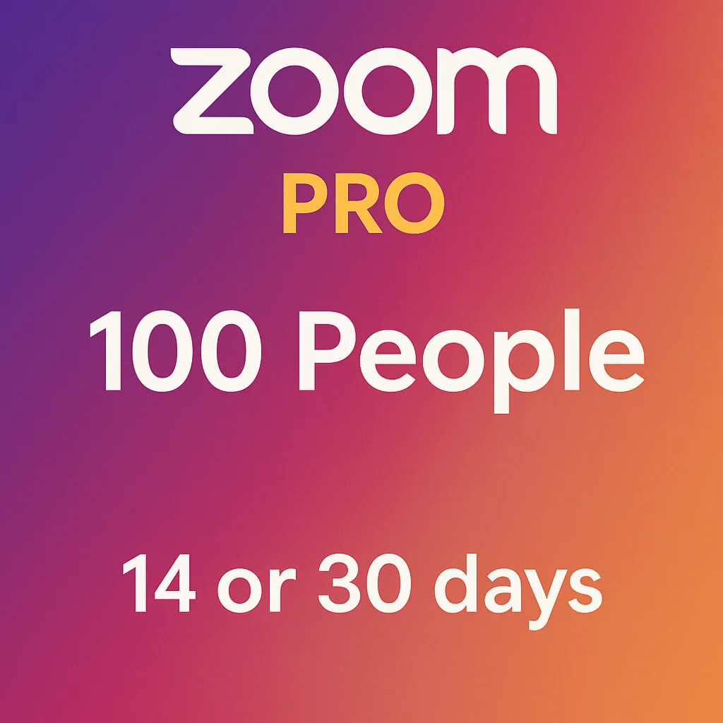 Zoom Workplace Pro — подписка на ваш аккаунт