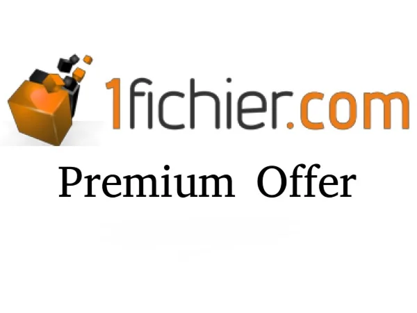 1 Fichier Premium Account 1 месяц