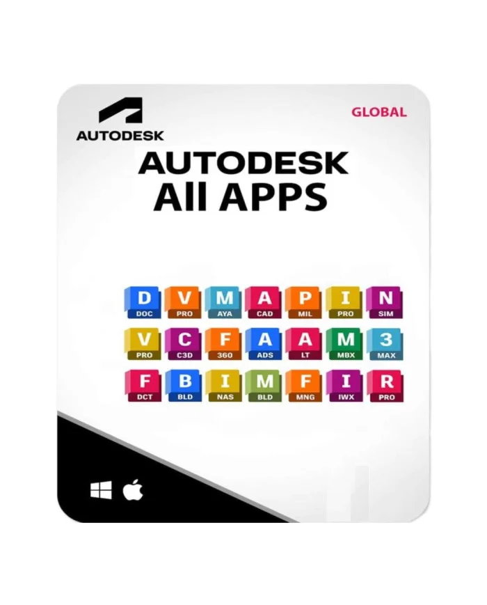 AUTODESK ALL APPS 2 ГОДA Полный доступ 96 продуктов