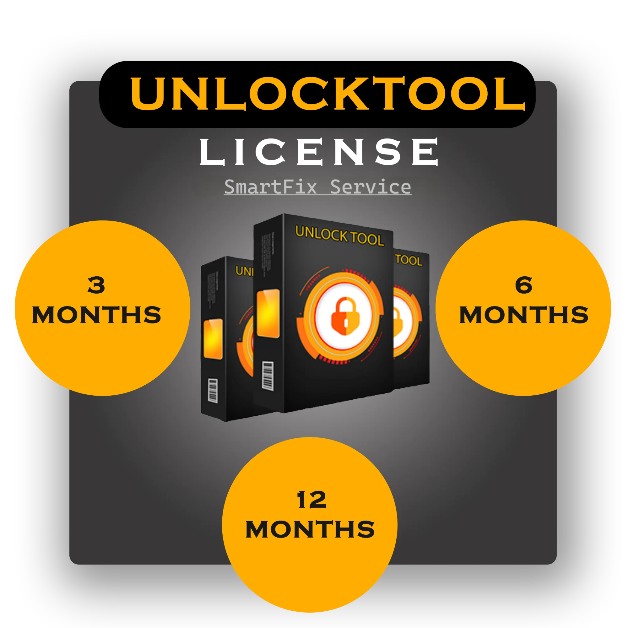 Лицензия Unlocktool на 3/6/12 месяцев