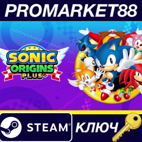 Sonic Origins Plus EU Steam КЛЮЧ ЕВРОПА