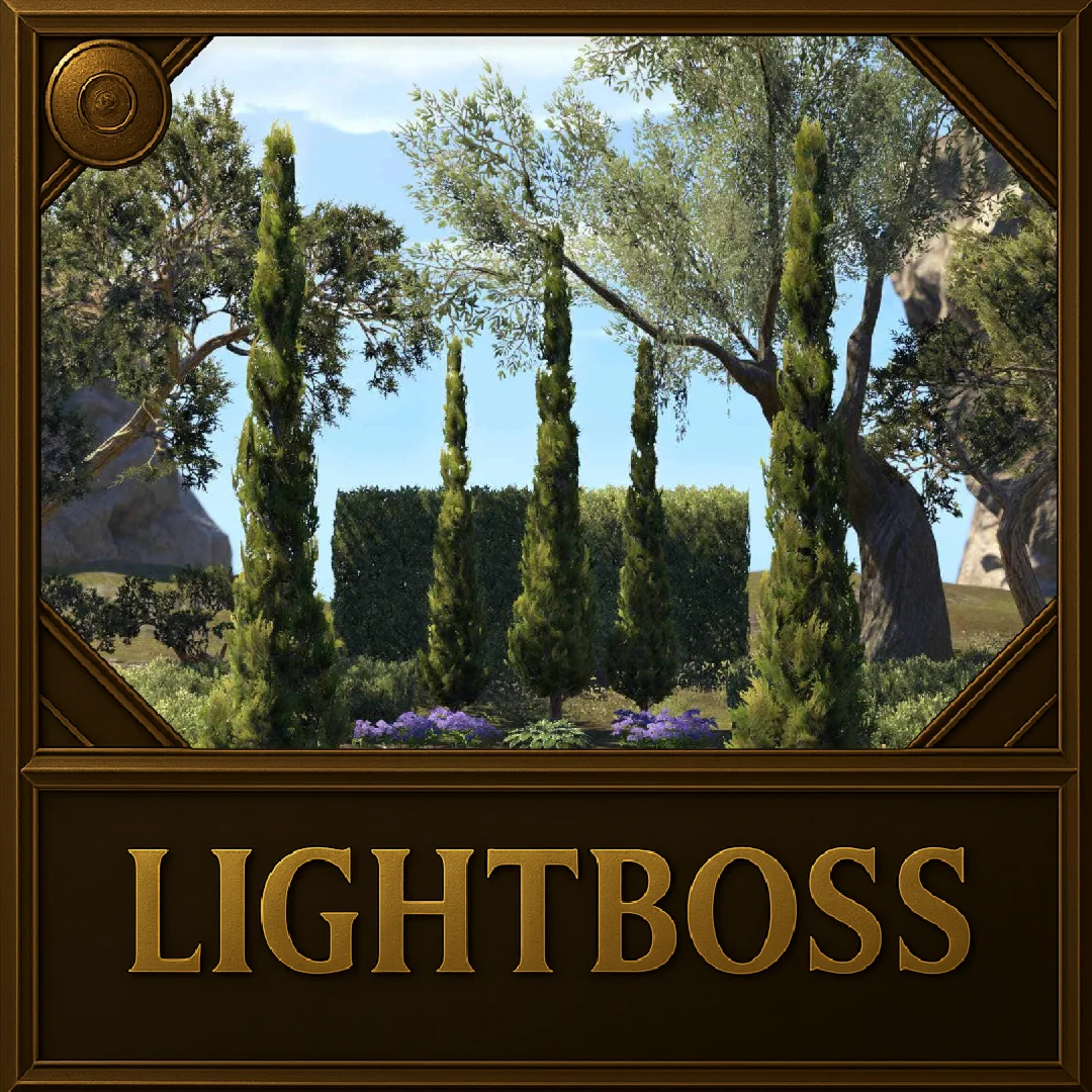 TESO: Набор строгих садовых кустарников