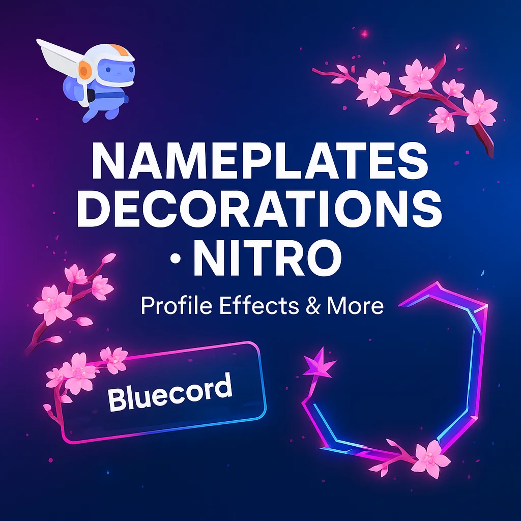 DISCORD | БЕЗ ВХОДА | УКРАШЕНИЯ | ЭФФЕКТ ПРОФИЛЯ | НИТР
