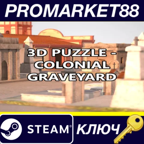 3D PUZZLE - Colonial Graveyard Steam КЛЮЧ GLOBAL