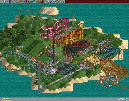 RollerCoaster Tycoon: Deluxe Steam КЛЮЧ EU+US