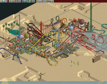 RollerCoaster Tycoon: Deluxe Steam КЛЮЧ EU+US