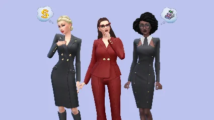 The Sims 4 - Business Chic Kit DLC EU EA App КЛЮЧ