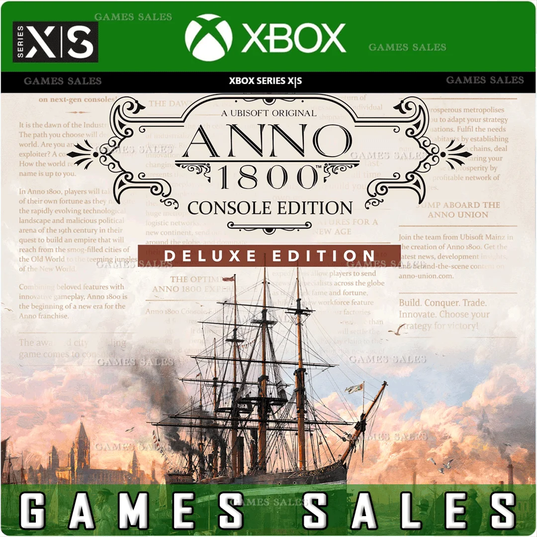✅❤️ANNO 1800 CONSOLE EDITION DELUXE❤️XBOX🔑КЛЮЧ✅