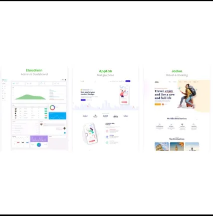 3000+ Премиальный набор шаблонов HTML, CSS и JS