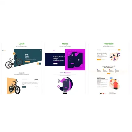 3000+ Премиальный набор шаблонов HTML, CSS и JS