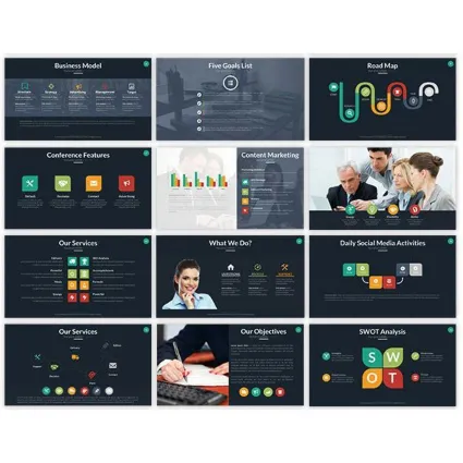 300.000 премиум-шаблонов PowerPoint