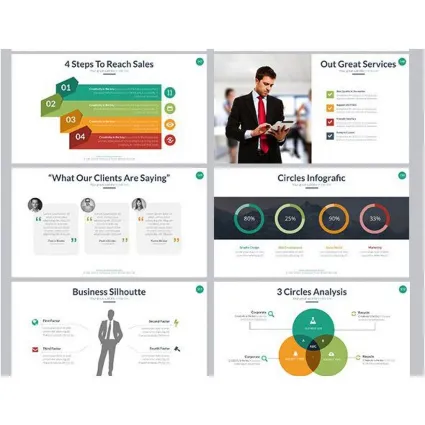 300.000 премиум-шаблонов PowerPoint