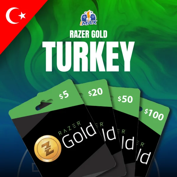 Razer Gold 5-1000 TL (TRY) Turkey · Instant Delivery ✅