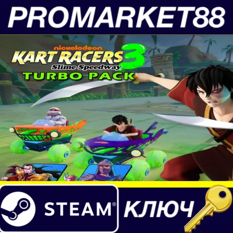 Nickelodeon Kart Racers 3 - Slime Speedway Turbo Pack D