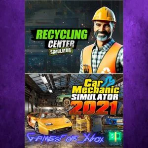 ️Recycling Center Simulator & Car Mechanic Simula XBOX