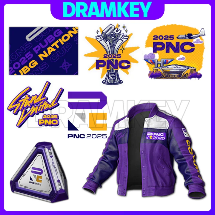 🟣 PNC 2025: 2 CRATES, JACKET, DANCE, NAMEPLATE, EMBLEM
