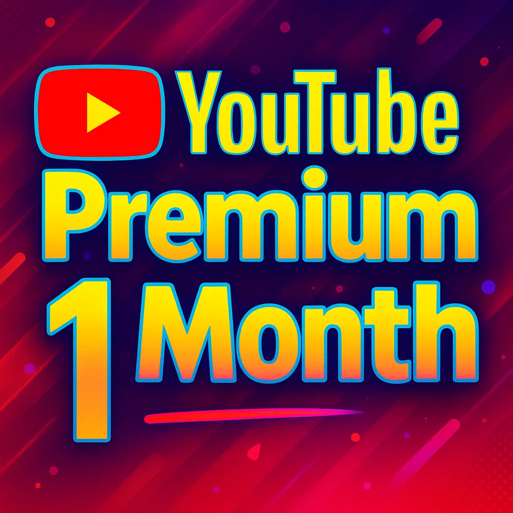 YouTube Premium – 1 Month Account