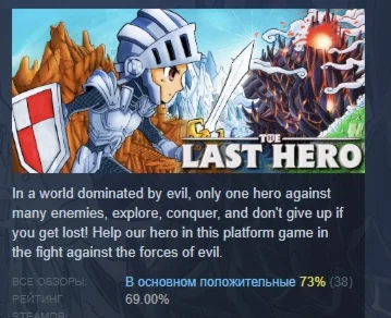 The Last Hero: Journey to the Unknown STEAM РОССИЯ