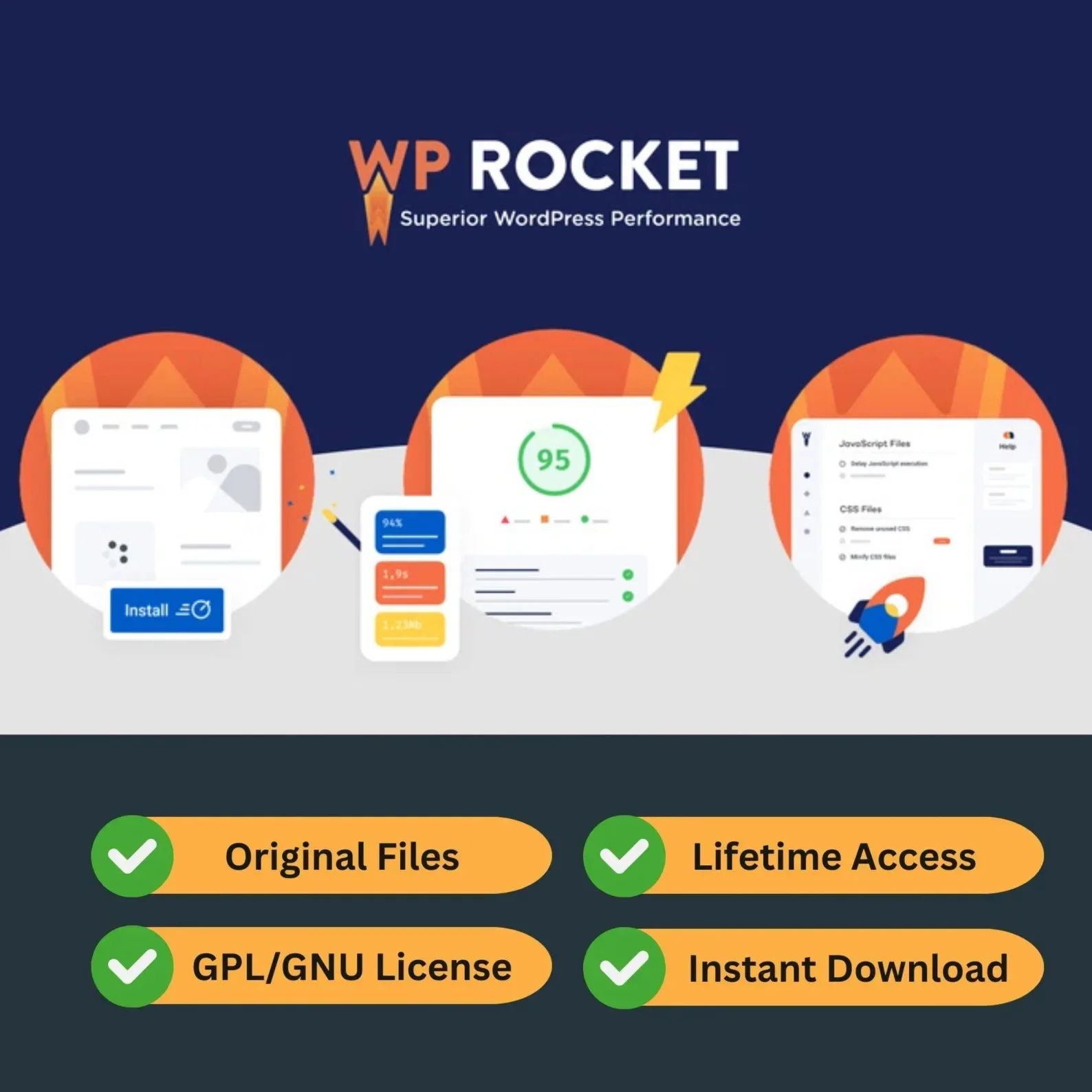 WP ROCKET Premium на всю жизнь (версия GPL)