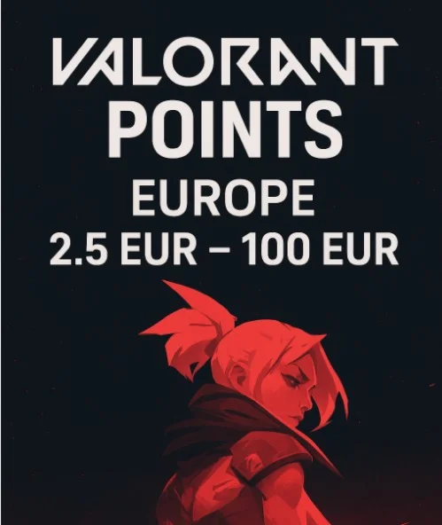 ПОДАРОЧНАЯ КАРТА Valorant Points Europe KEY