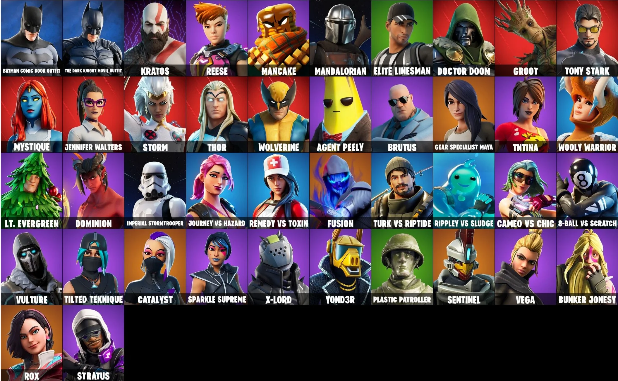 FORTNITE🎮42+ СКИНОВ АККАУНТА |OG DOMINION BAT| + ПОЧТА