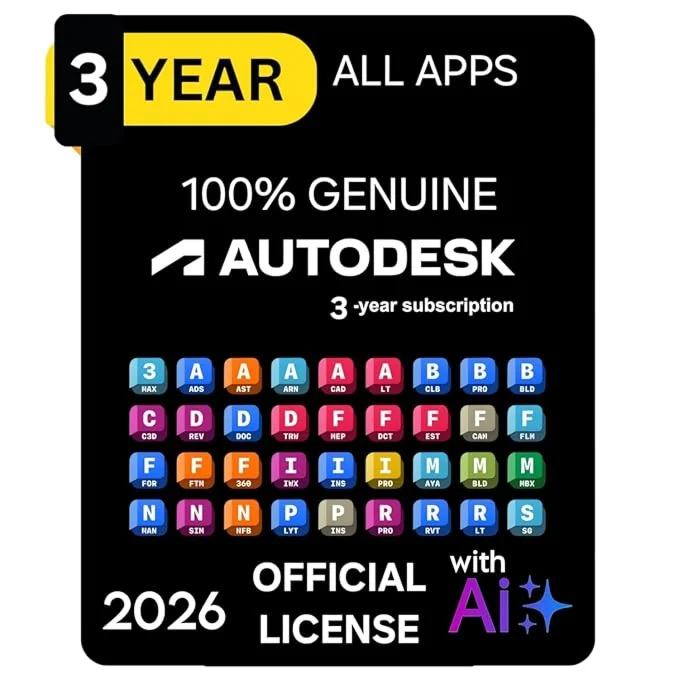 Все приложения AutoDesk | 3год |  Личный аккаунт 