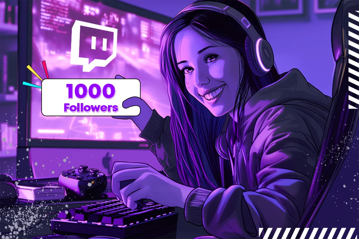 Подписчики Twitch — быстро — хороший продавец — PayPal