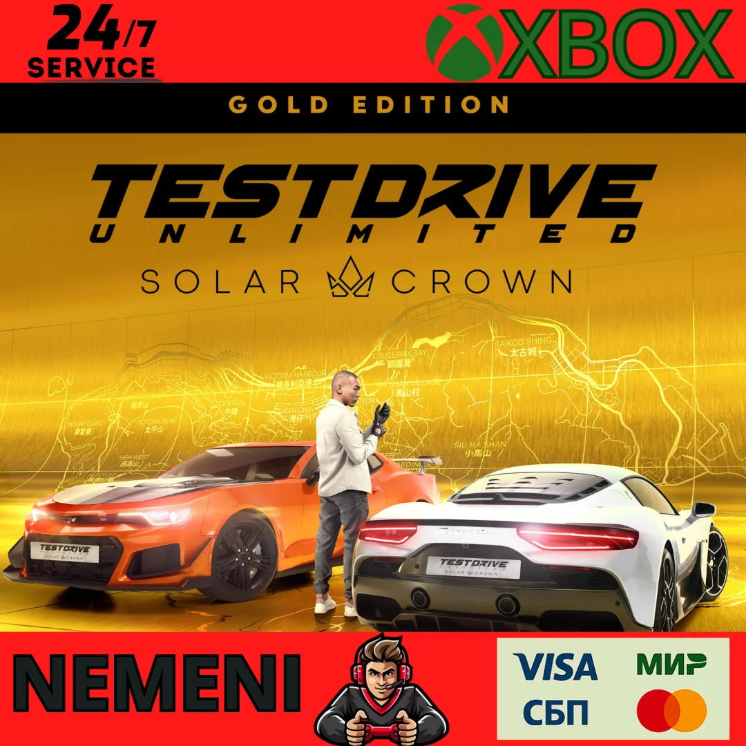 Test Drive Unlimited Solar Crown Gold Xbox Series S|X