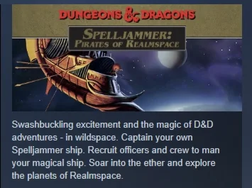Spelljammer: Pirates of Realmspace АВТОДОСТАВКА STEAM