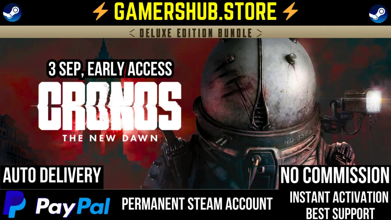 Cronos: The New Dawn Deluxe STEAM + PAYPAL