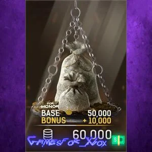 ️60,000 Steel Credits Pack – FOR HONOR XBOX DLC