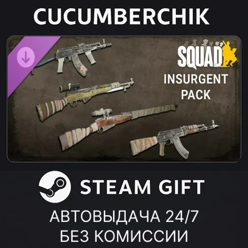 Squad Weapon Skins - Insurgent PackSTEAM GIFT AUTO