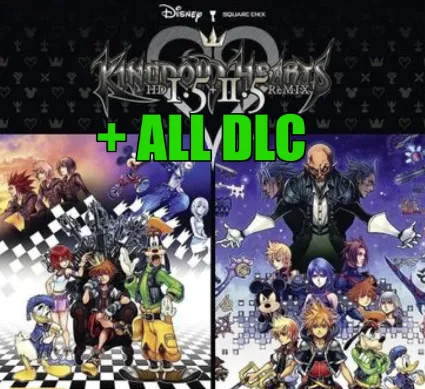 ・KINGDOM HEARTS -HD 1.5+2.5 REMIX-・ВСЕ DLC・STEAM・PC・