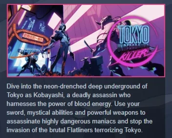 Tokyo Underground Killer АВТОДОСТАВКА STEAM РОССИЯ