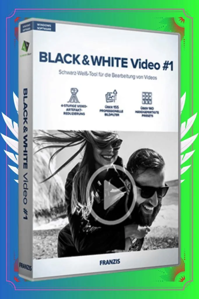 ???? Franzis BLACK & WHITE Video #1  Серийный номер 