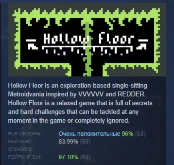 Hollow Floor АВТОДОСТАВКА STEAM РОССИЯ