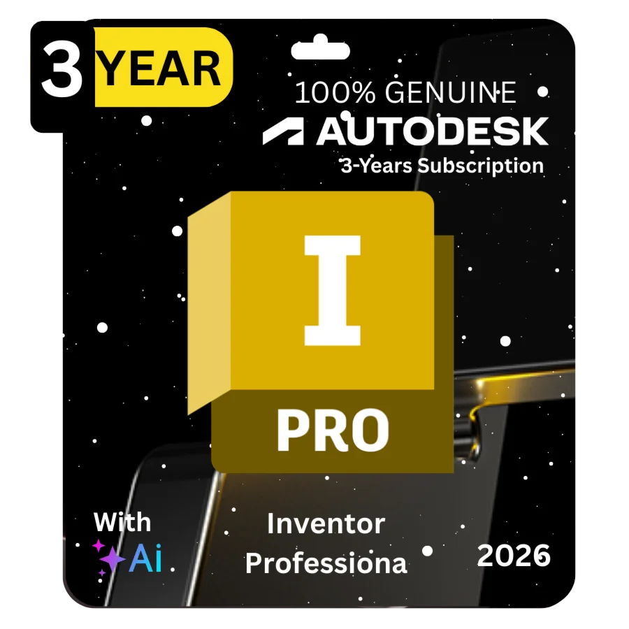 (3 года)Autodesk Inventor Professional 2026 для Windows