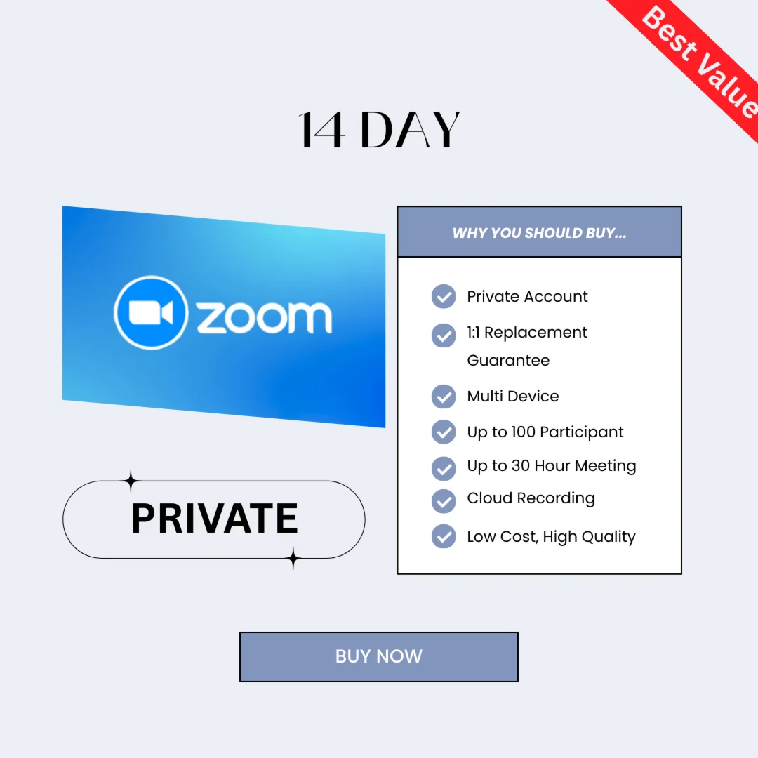 Zoom One Pro Remium private 14 Day | 100 участников