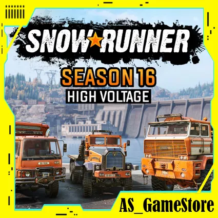 🔵 SnowRunner - Сезон 16 High Voltage / Сноураннер | PS4/PS5 Турция Украина
