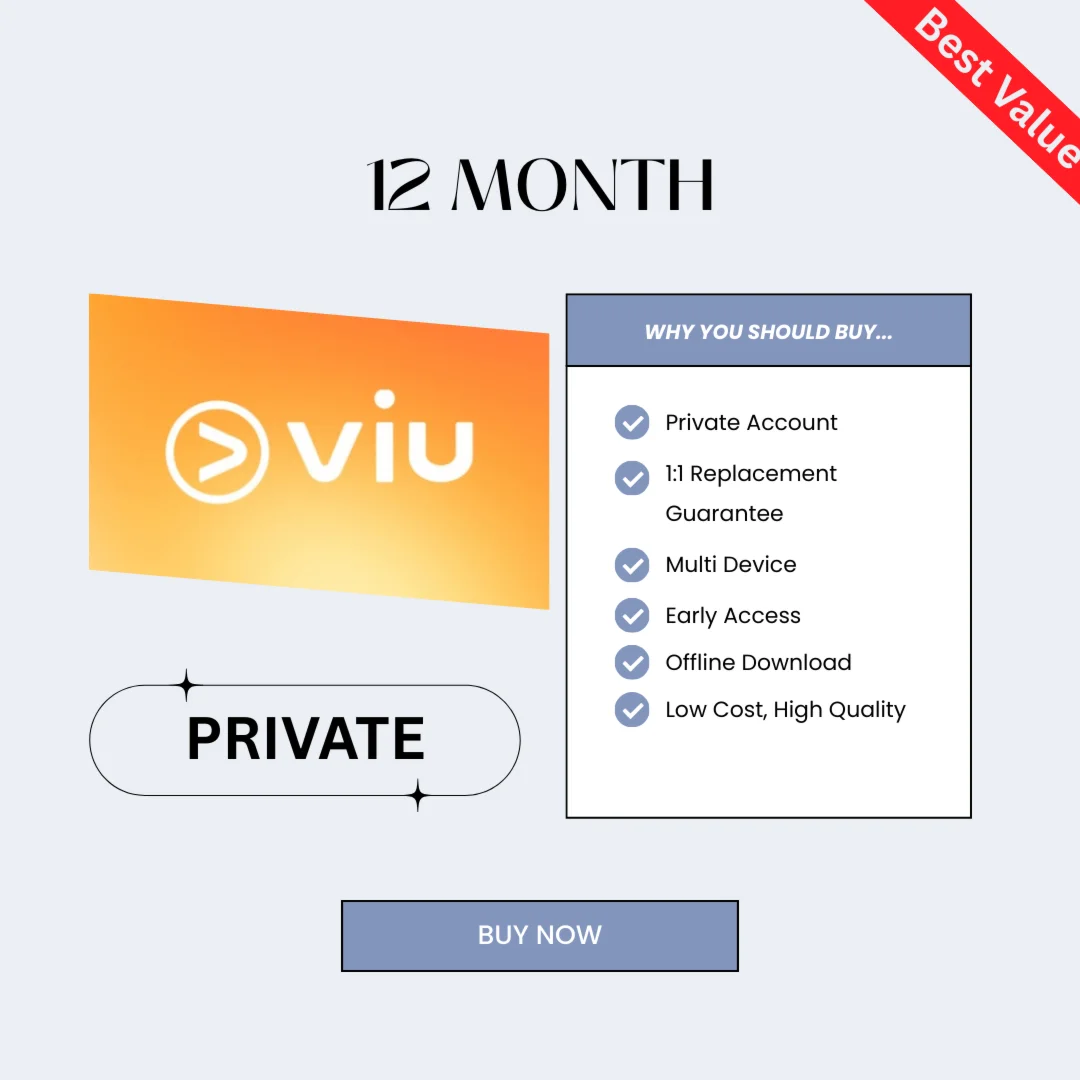 VIU PREMIUM PRIVATE 1 YEAR | 12 MONTH
