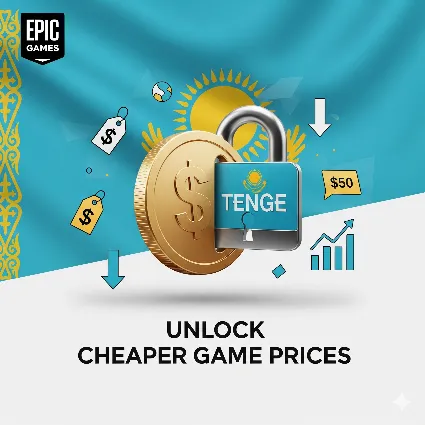 Смена региона EPIC GAMES Казахстан (быстрая)