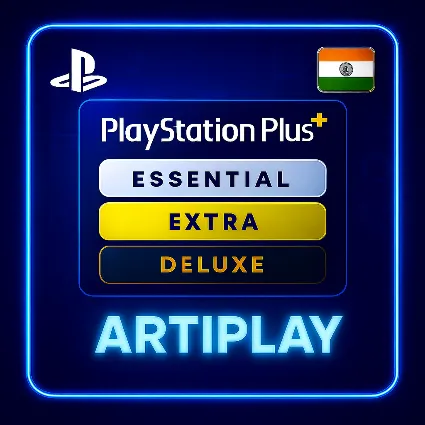 🔴 PS PLUS ESSENTIAL EXTRA DELUXE 1-12 🔴 ИНДИЯ